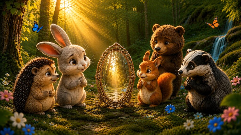 The magical mirror that saw the heart